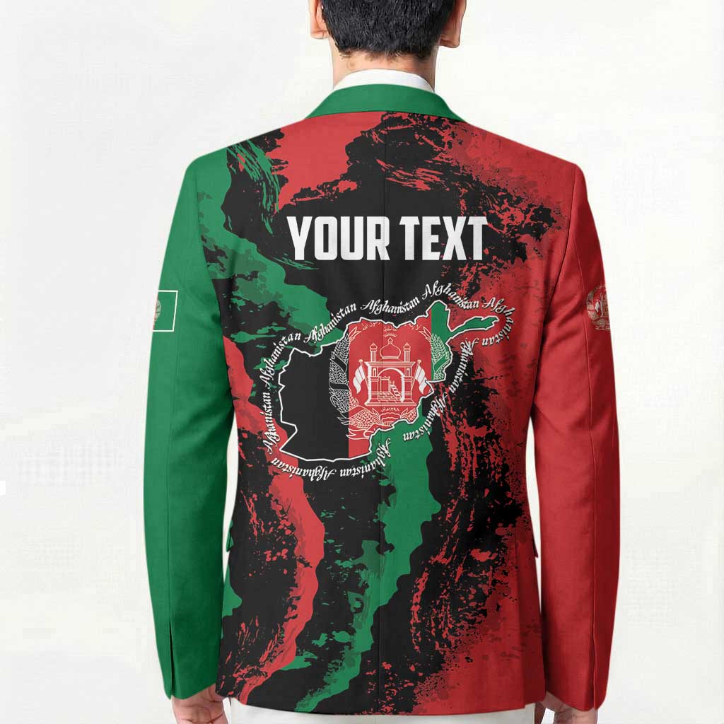 Personalized Afghanistan Blazer Grunge Style