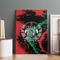 Afghanistan Canvas Wall Art Grunge Style