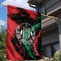 Afghanistan Garden Flag Grunge Style