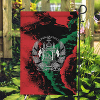 Afghanistan Garden Flag Grunge Style