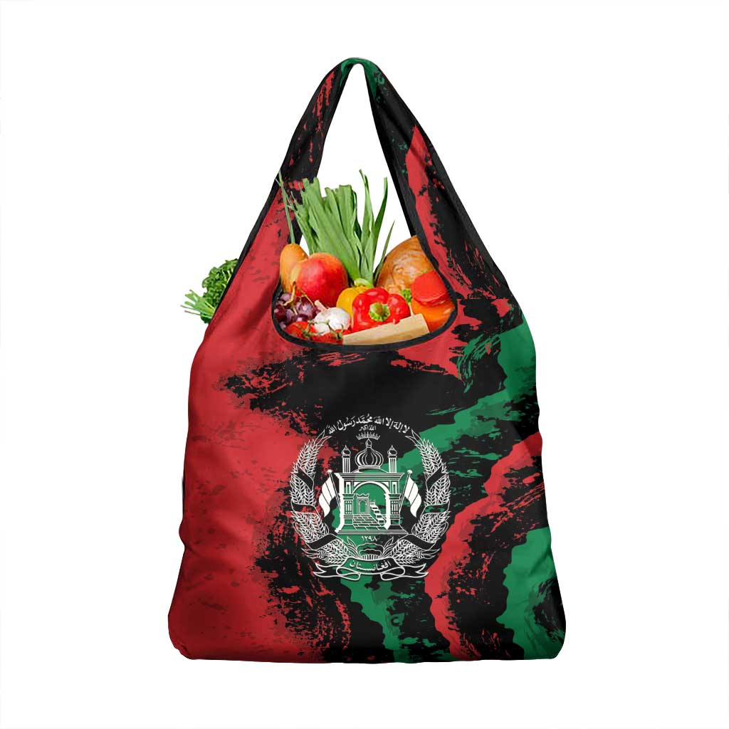Afghanistan Grocery Bag Grunge Style