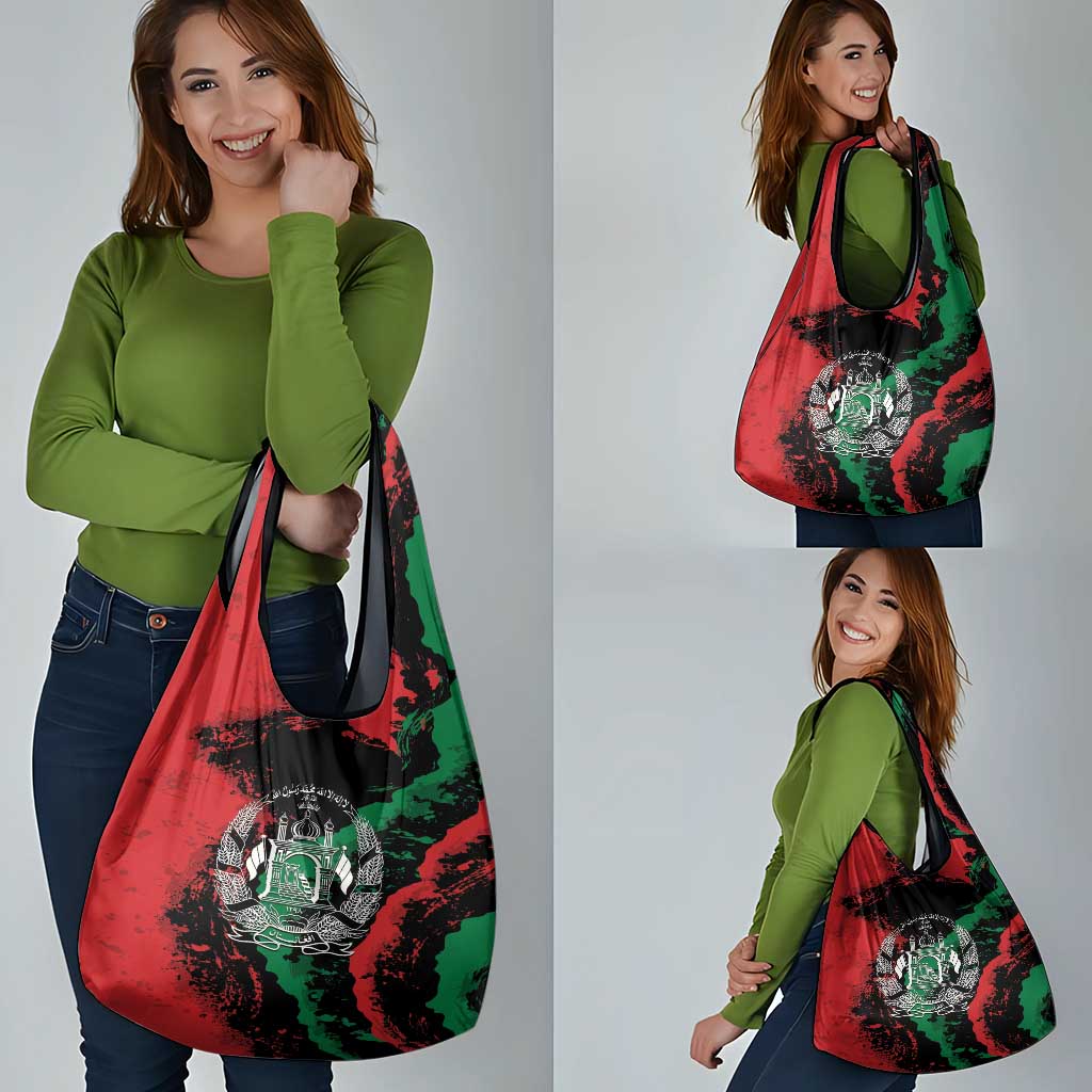 Afghanistan Grocery Bag Grunge Style