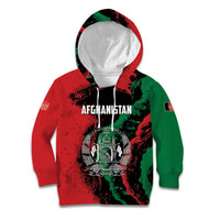 Personalized Afghanistan Kid Hoodie Grunge Style
