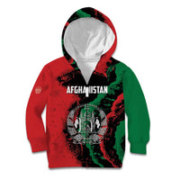 Personalized Afghanistan Kid Hoodie Grunge Style