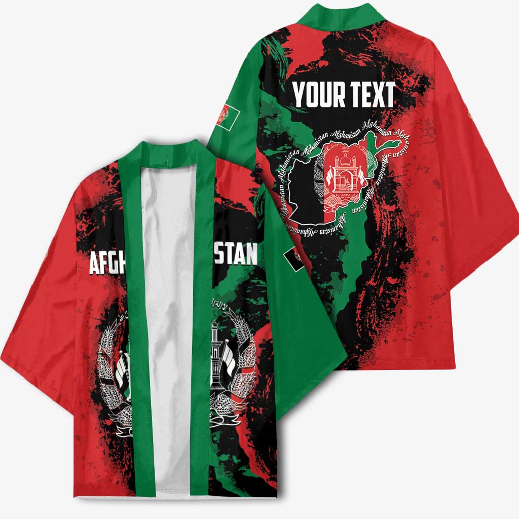 Personalized Afghanistan Kimono Grunge Style