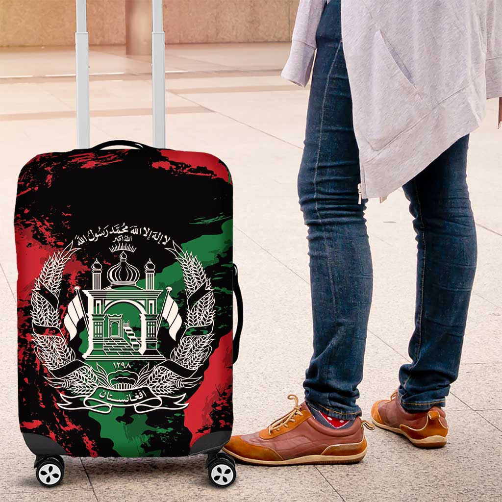 Afghanistan Luggage Cover Grunge Style