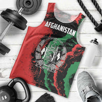 Personalized Afghanistan Men Tank Top Grunge Style