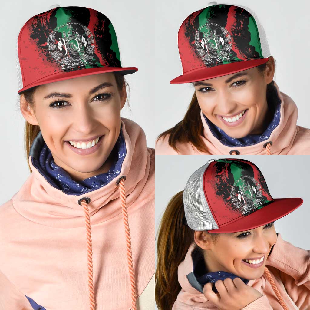 Afghanistan Mesh Trucker Cap Grunge Style