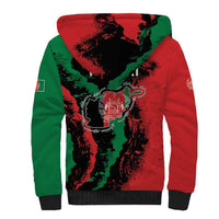 Personalized Afghanistan Sherpa Hoodie Grunge Style