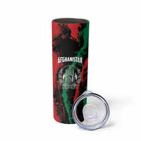 Personalized Afghanistan Skinny Tumbler Grunge Style
