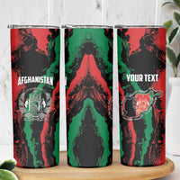 Personalized Afghanistan Skinny Tumbler Grunge Style