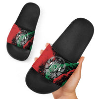 Afghanistan Slide Sandals Grunge Style