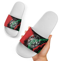 Afghanistan Slide Sandals Grunge Style