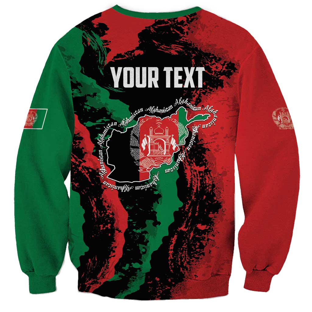 Personalized Afghanistan Sweatshirt Grunge Style