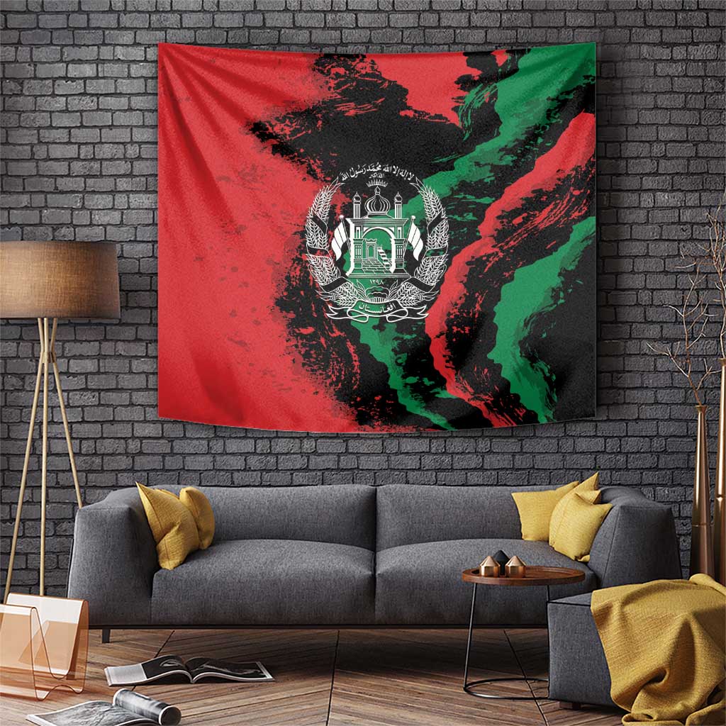 Afghanistan Tapestry Grunge Style