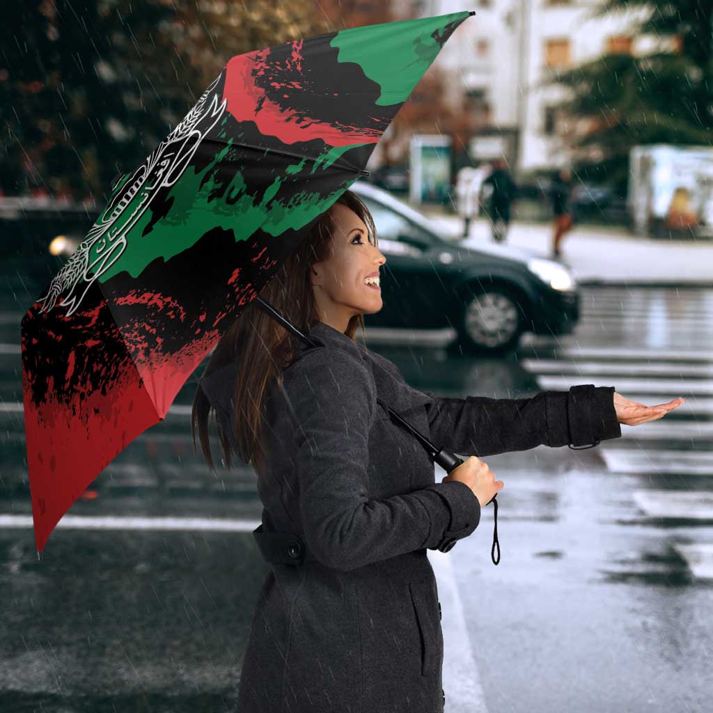 Afghanistan Umbrella Grunge Style