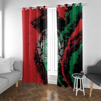 Afghanistan Window Curtain Grunge Style
