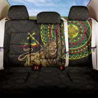 Ethiopia National Day Back Car Seat Cover Lion Of Judah African Pattern - Wonder Print Shop