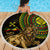 Ethiopia National Day Beach Blanket Lion Of Judah African Pattern - Wonder Print Shop