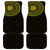 Ethiopia National Day Car Mats Lion Of Judah African Pattern - Wonder Print Shop