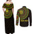 Ethiopia National Day Couples Matching Off Shoulder Maxi Dress and Long Sleeve Button Shirt Lion Of Judah African Pattern
