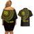 Ethiopia National Day Couples Matching Off Shoulder Short Dress and Hawaiian Shirt Lion Of Judah African Pattern