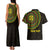 Ethiopia National Day Couples Matching Tank Maxi Dress and Hawaiian Shirt Lion Of Judah African Pattern - Wonder Print Shop