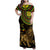 Ethiopia National Day Family Matching Off Shoulder Maxi Dress and Hawaiian Shirt Lion Of Judah African Pattern