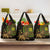 Ethiopia National Day Grocery Bag Lion Of Judah African Pattern