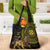 Ethiopia National Day Grocery Bag Lion Of Judah African Pattern