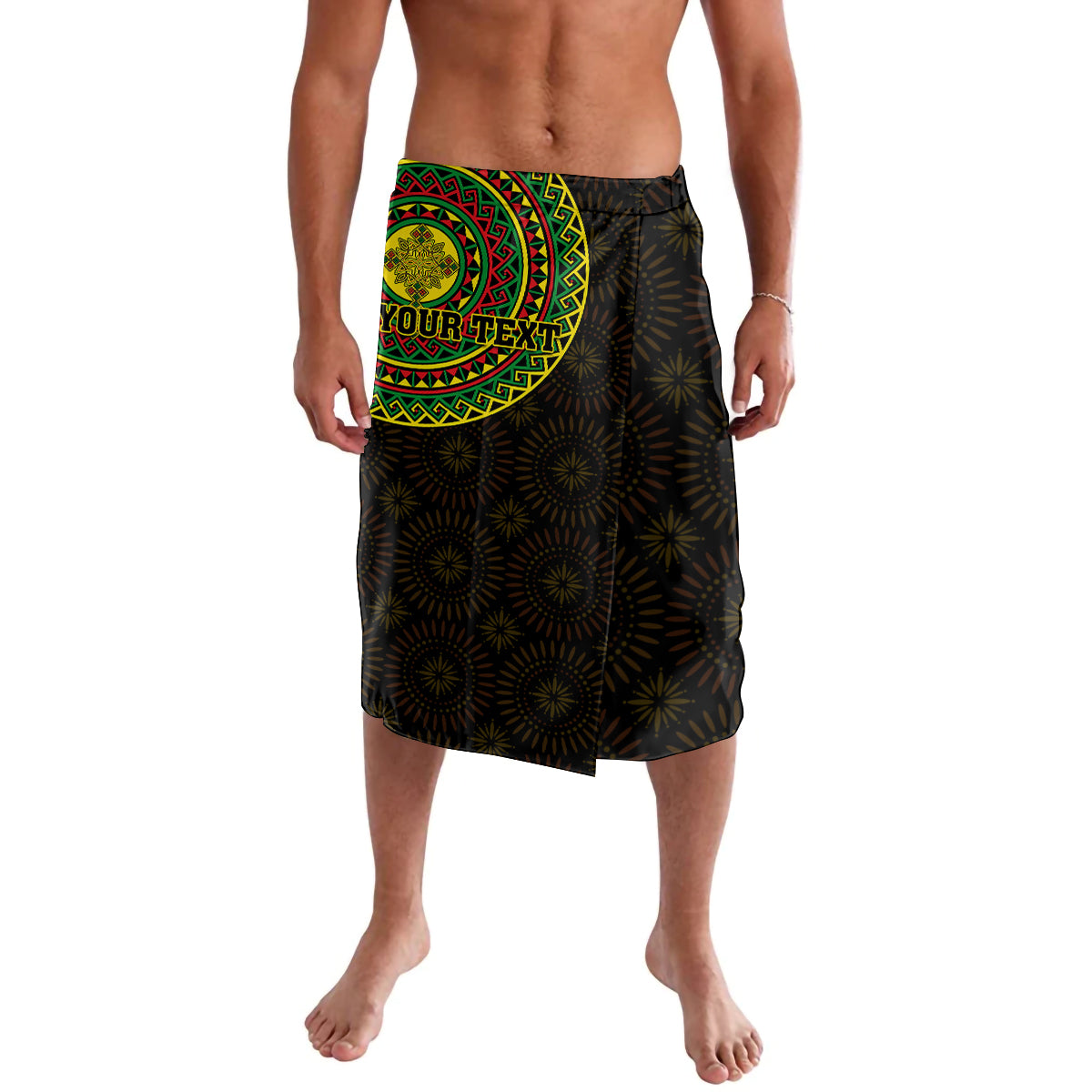 Ethiopia National Day Lavalava Lion Of Judah African Pattern - Wonder Print Shop