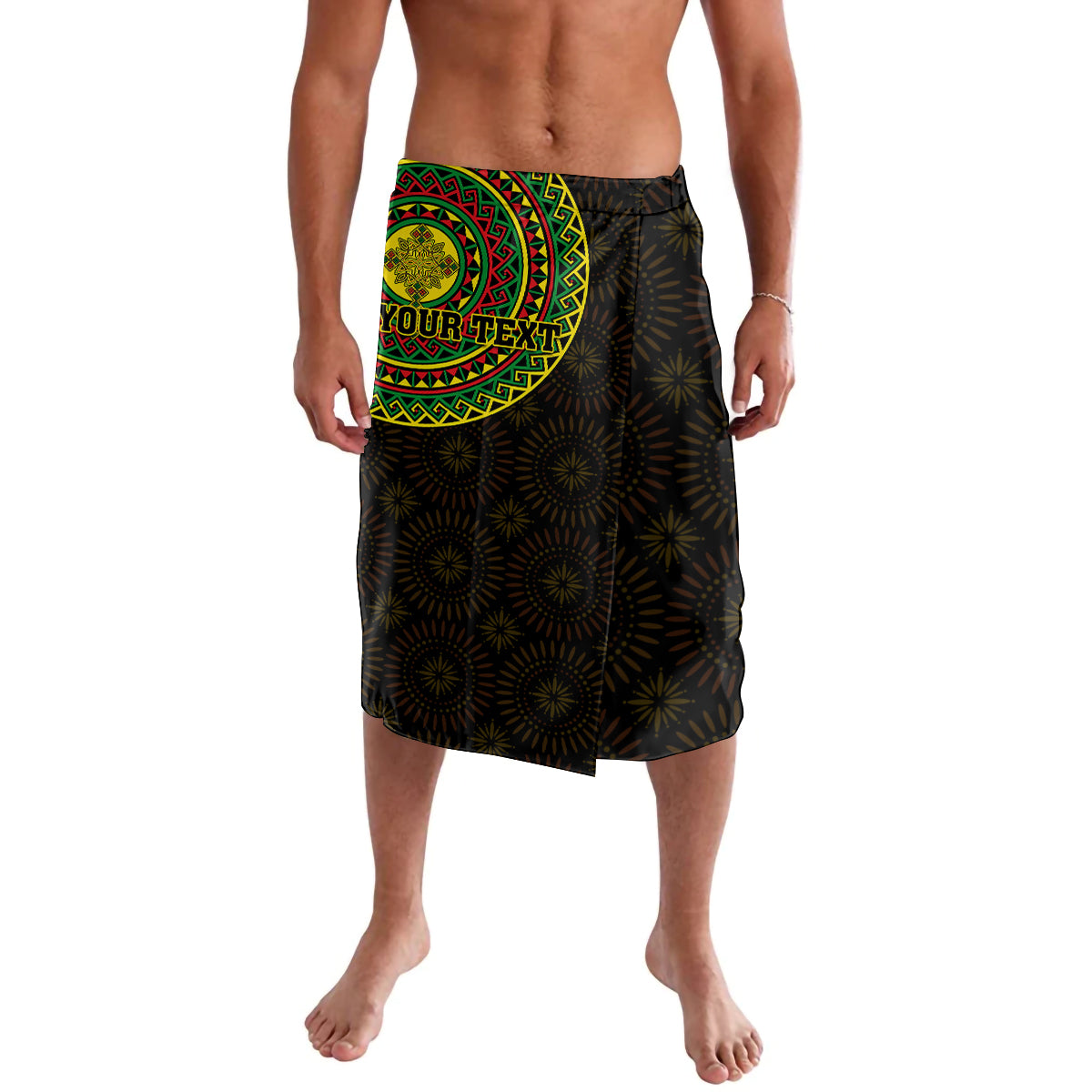 Ethiopia National Day Lavalava Lion Of Judah African Pattern