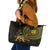 Ethiopia National Day Leather Tote Bag Lion Of Judah African Pattern - Wonder Print Shop