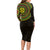 Ethiopia National Day Long Sleeve Bodycon Dress Lion Of Judah African Pattern - Wonder Print Shop