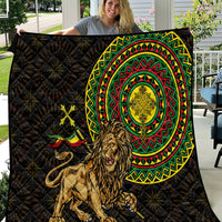 Ethiopia National Day Quilt Lion Of Judah African Pattern - Wonder Print Shop