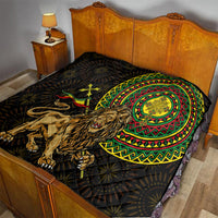 Ethiopia National Day Quilt Lion Of Judah African Pattern - Wonder Print Shop
