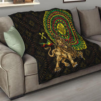Ethiopia National Day Quilt Lion Of Judah African Pattern - Wonder Print Shop