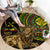 Ethiopia National Day Round Carpet Lion Of Judah African Pattern