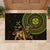 Ethiopia National Day Rubber Doormat Lion Of Judah African Pattern - Wonder Print Shop