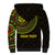 Ethiopia National Day Sherpa Hoodie Lion Of Judah African Pattern - Wonder Print Shop