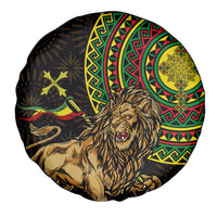 Ethiopia National Day Spare Tire Cover Lion Of Judah African Pattern - Wonder Print Shop