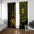 Ethiopia National Day Window Curtain Lion Of Judah African Pattern - Wonder Print Shop