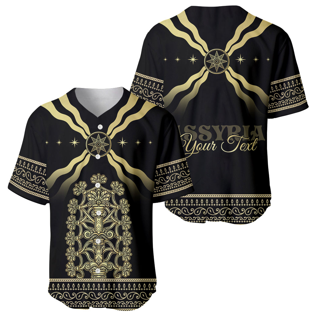 Assyria Empire Baseball Jersey Assyrian Mythological Spirit - Wonder Print Shop