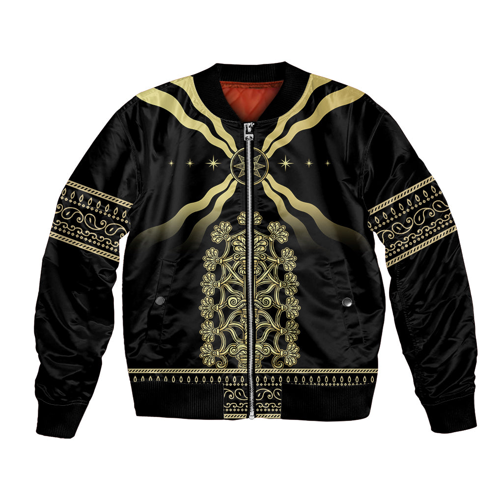 Assyria Empire Bomber Jacket Assyrian Mythological Spirit - Wonder Print Shop