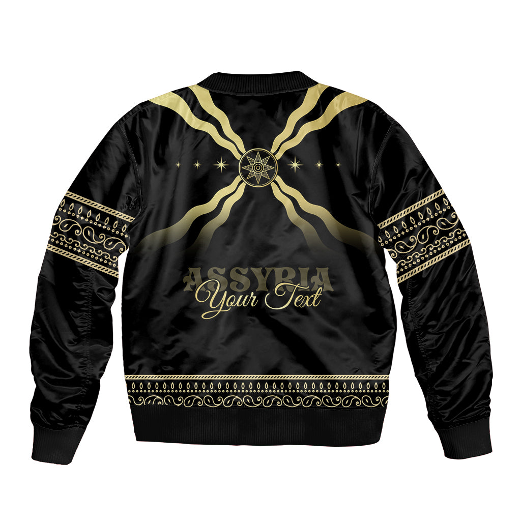 Assyria Empire Bomber Jacket Assyrian Mythological Spirit - Wonder Print Shop