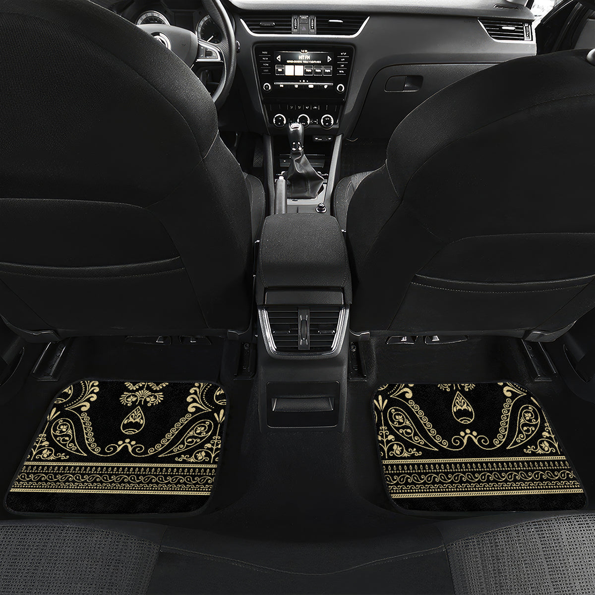 Assyria Empire Car Mats Assyrian Mythological Spirit - Wonder Print Shop