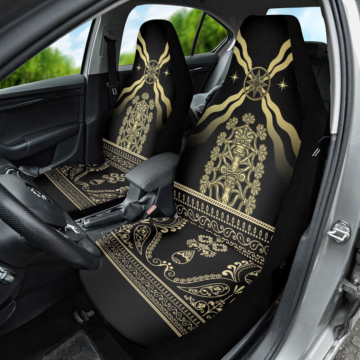 Assyria Empire Car Seat Cover Assyrian Mythological Spirit - Wonder Print Shop