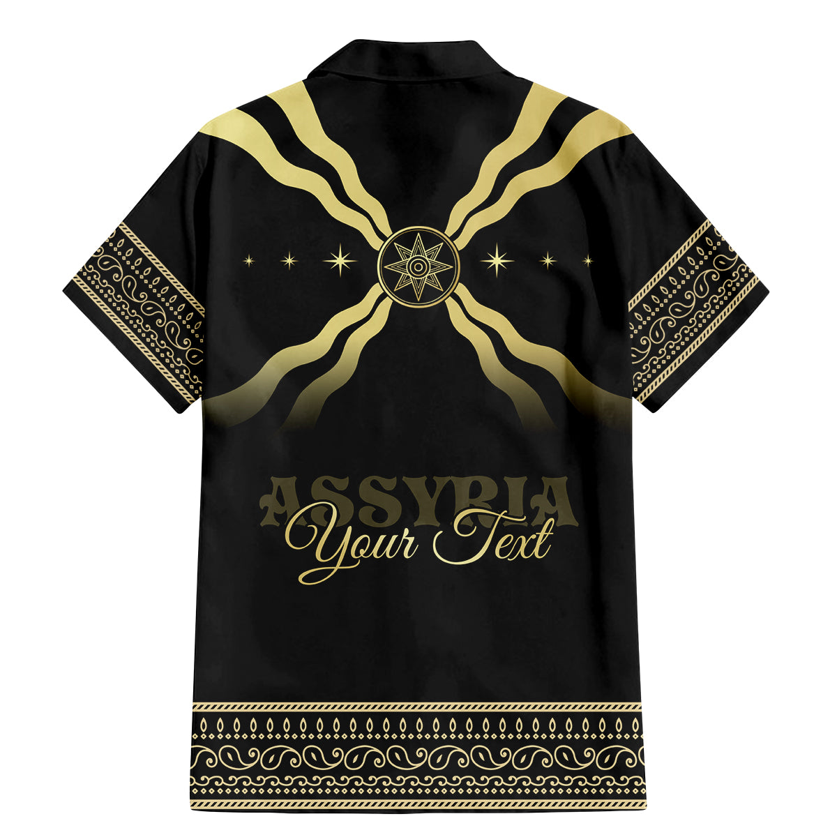 Assyria Empire Family Matching Mermaid Dress and Hawaiian Shirt Assyrian Mythological Spirit - Wonder Print Shop