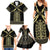 Assyria Empire Family Matching Summer Maxi Dress and Hawaiian Shirt Assyrian Mythological Spirit - Wonder Print Shop