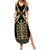 Assyria Empire Family Matching Summer Maxi Dress and Hawaiian Shirt Assyrian Mythological Spirit - Wonder Print Shop